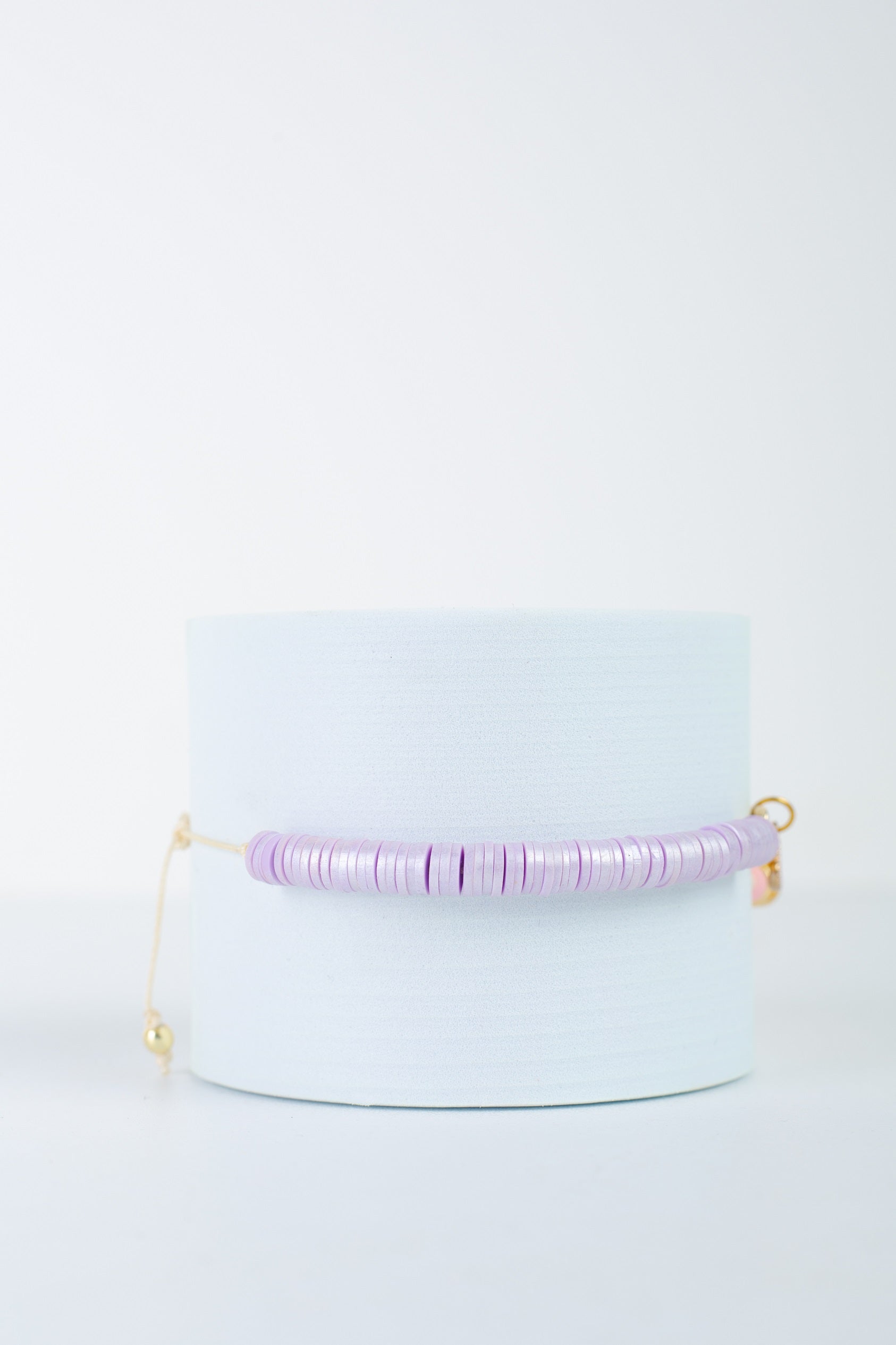 Charm Bracelet in lavender