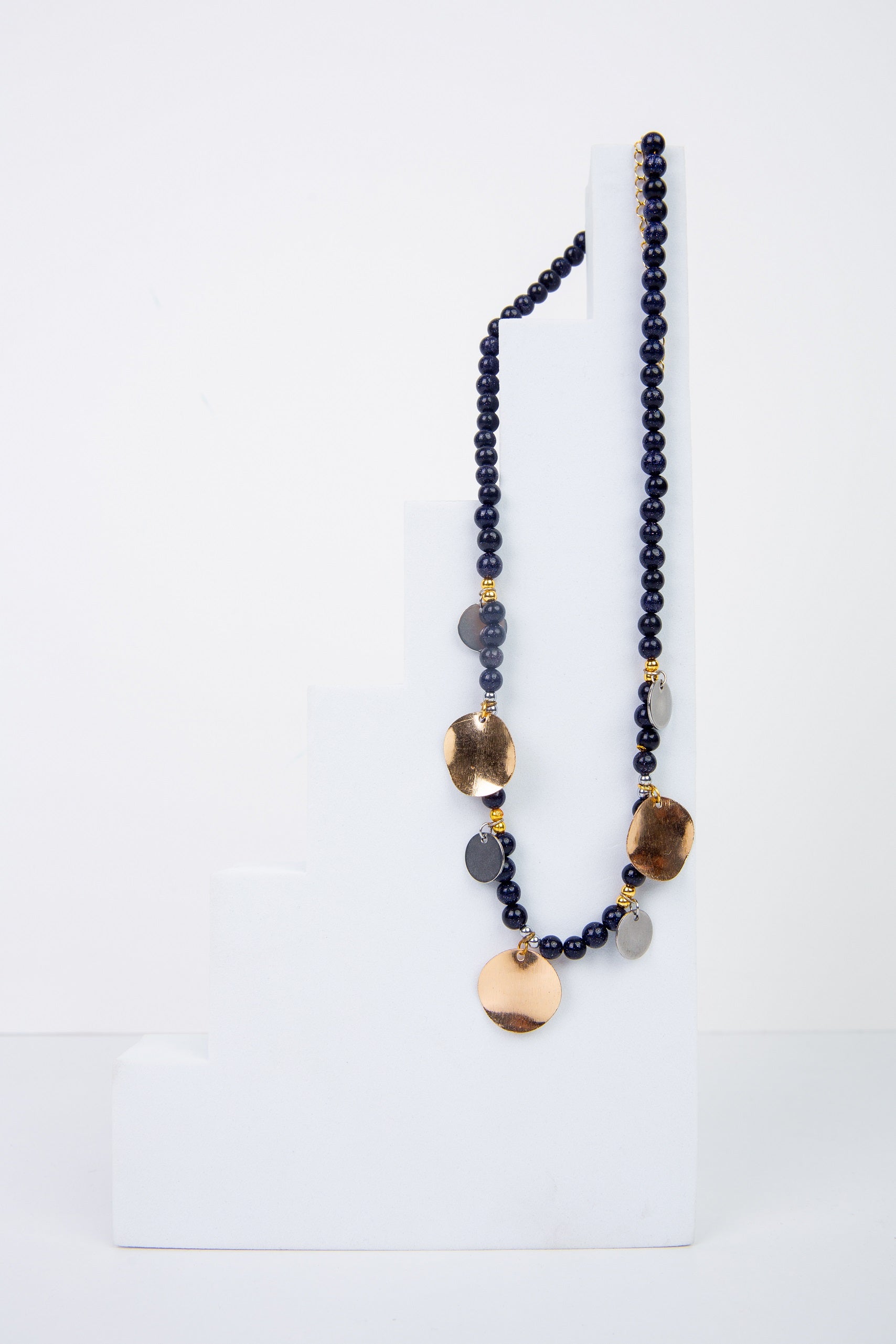 Midnight Necklace in Dark Blue