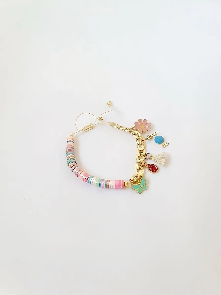 Charm Bracelet in Multicolors